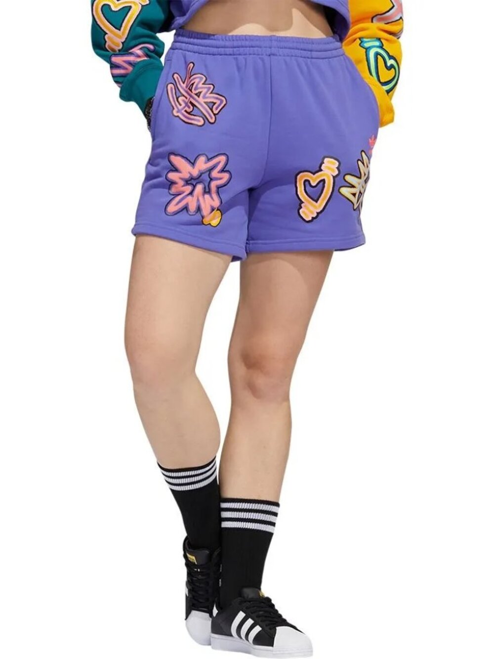 Adidas Love Unites Loose Shorts - Small
